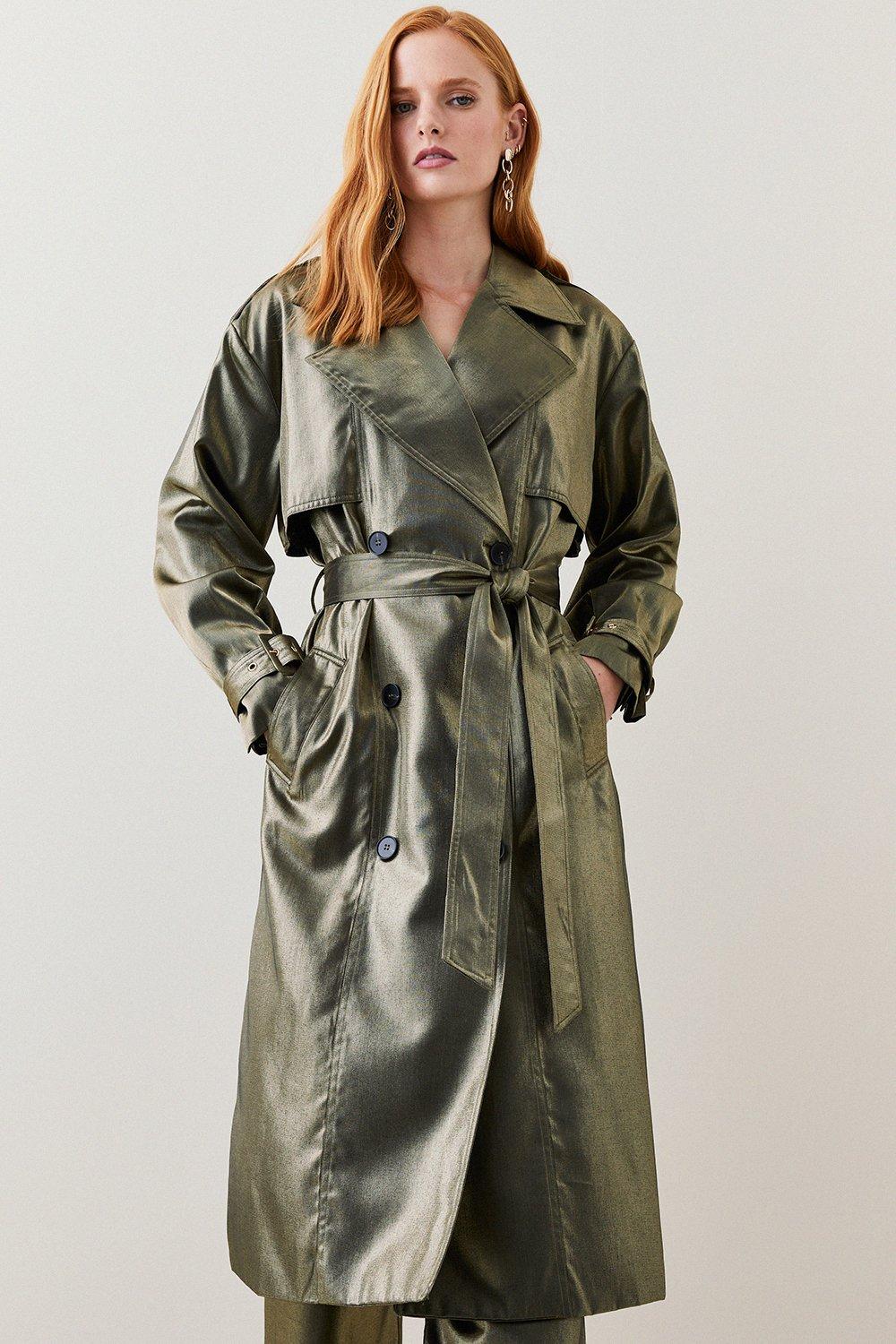 Karen millen raincoat best sale